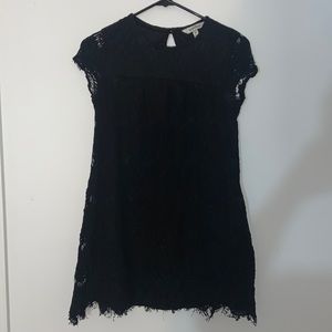 Little black lace dress